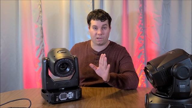 Shehds 100 Watt Moving Head VS Unbranded 90 Watt Mover смотреть онлайн