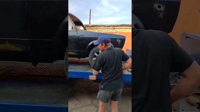 Наш "Жиг" готов к покраске. Отправляем в малярку на эвакуаторе #olongro_nsk #боеваяклассика #ваз2107 смотреть онлайн