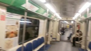 Салон поезда «Ока» «80 лет Московскому метро»