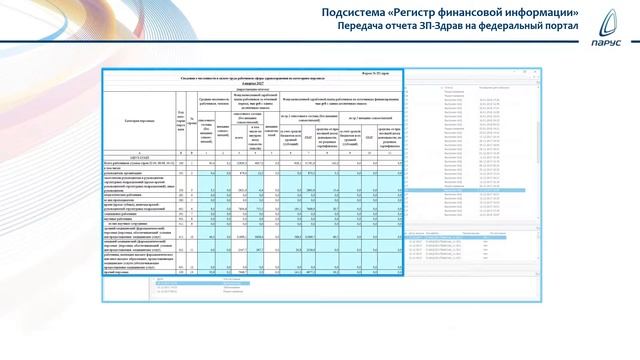 РСУЗ: Подсистема "Регистр финансовой информации" смотреть онлайн