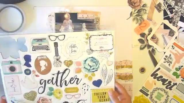 12x12 Scrapbook process Video #5 - Ballerina смотреть онлайн
