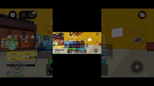 СЪЕЛ ГАЗ В БЛОКС ФРУТС!!! смотреть онлайн