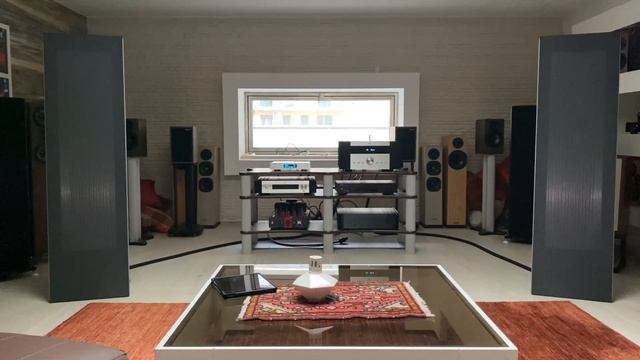 Integrato Tone Winner ad-99d /Magneplanar mg.7/LUMIN D2 - STREAMER DI RETE E DAC смотреть онлайн