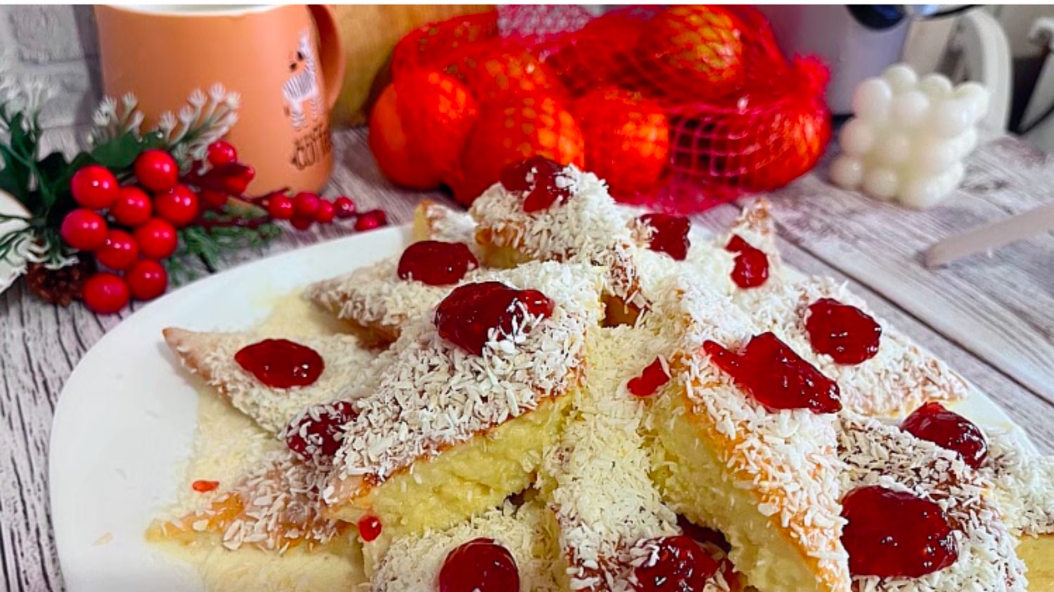 Она должна быть в каждом праздничном столе/  Невероятно вкусно и просто/ Торт «Снежинка»