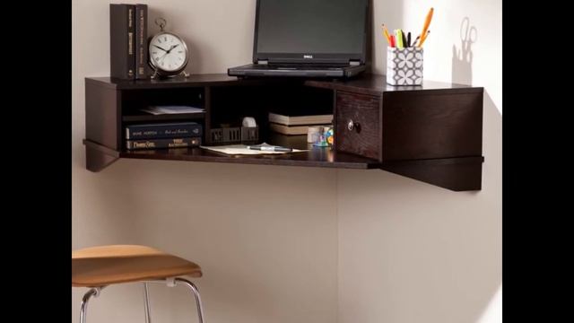 Embellish Your Home With The Stylish And Astonishing Floating Corner Desk смотреть онлайн