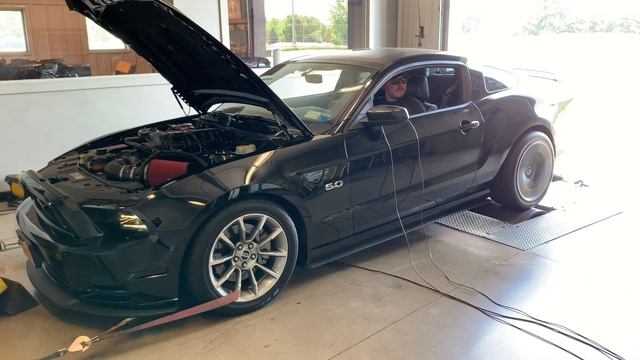 2014 Supercharged Mustang 5.0L (Edelbrock) Dyno & 650E Info @ Brenspeed смотреть онлайн