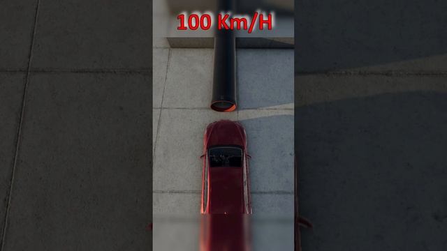 Iron Pipe vs Toyota Camry 💥 100 Km/H 💥 BeamNG.Drive смотреть онлайн