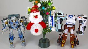 Мегатрон украл новогоднюю елку. Тоботы спасают Новый Год!
