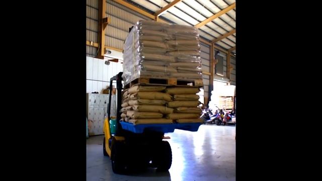 Pallet plastico - Estiba Plastica Ref. BA1111 prueba carga dinamica 2 tons смотреть онлайн
