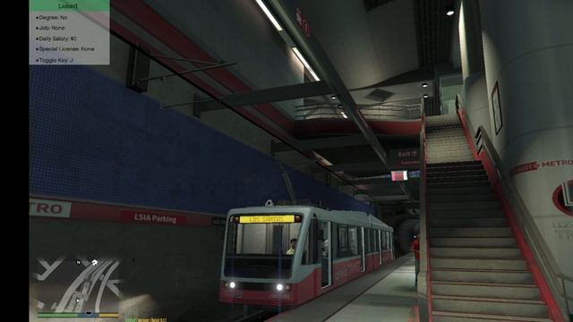 Grand Theft Auto V работа водителя трамвая (мод на водителя трамвая) смотреть онлайн