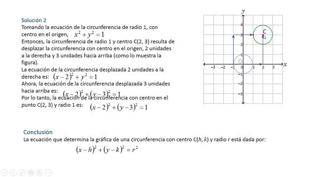 2322 Desplazamiento paralelo de circunferencias смотреть онлайн