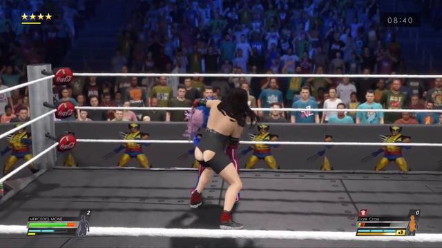 Mercedes Mone (Pink) goes to G.O.A.T mode on Nikki Cross (Dark) in the Iron Man Match EA SPORTS. смотреть онлайн