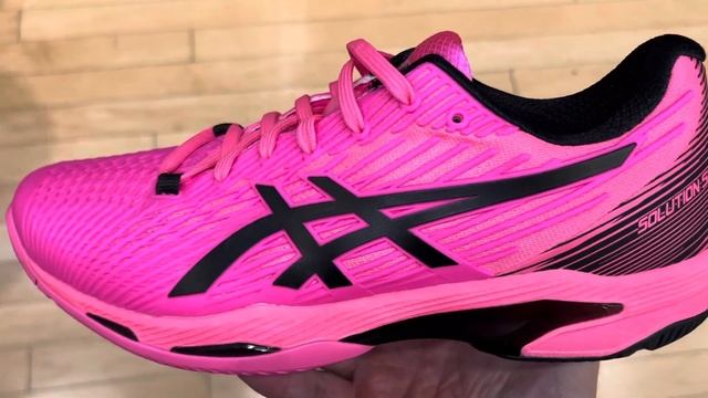 Asics Solution Speed FF 2 Pink Tennis Shoes смотреть онлайн