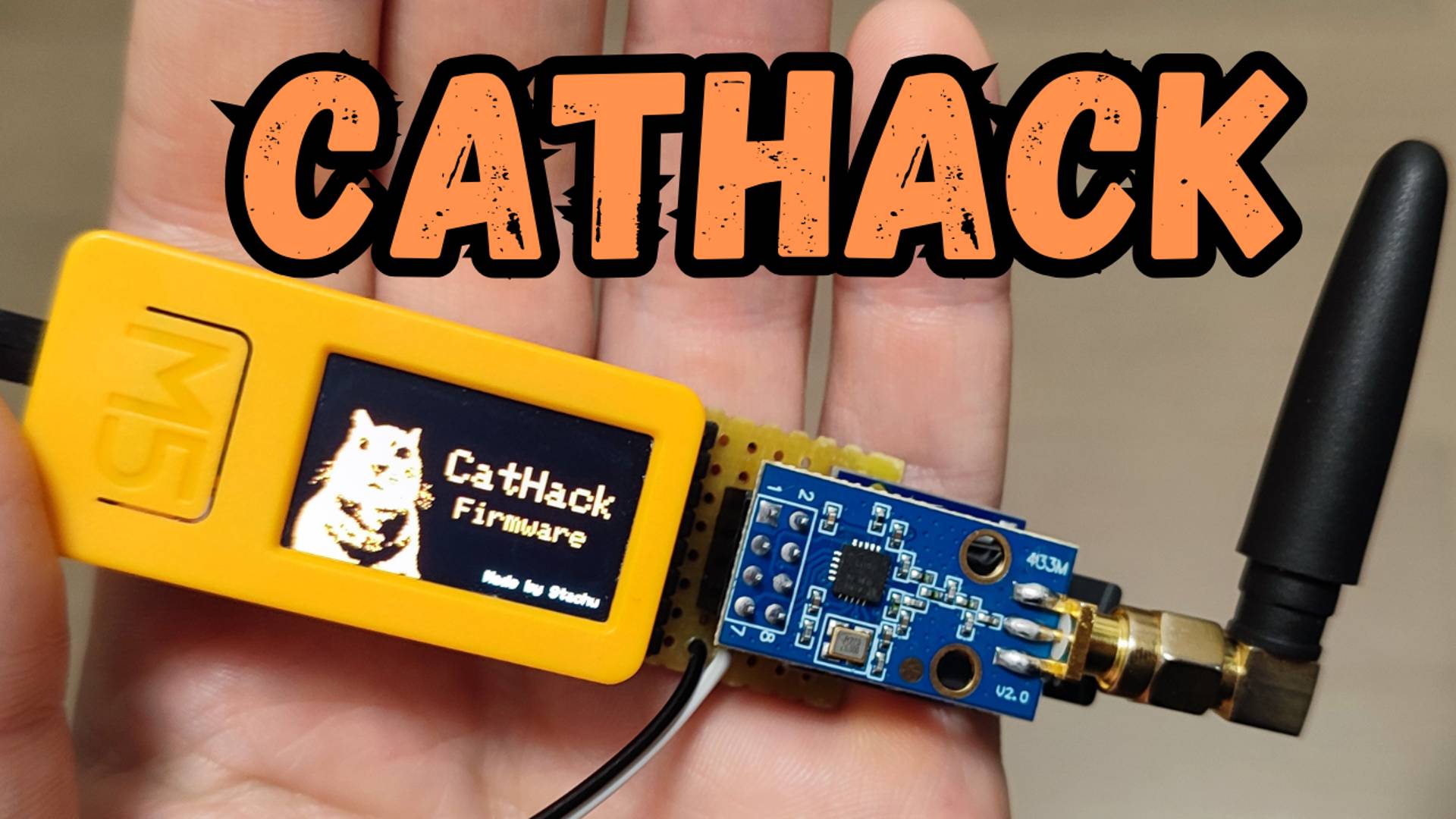M5StickC Plus 2 делаю модуль для Cat Hack! смотреть онлайн