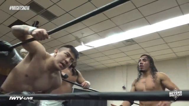 [Free Match] Janai Kai/Yoya vs. Gabriel Skye/Tristen Thai | Beyond Wrestling (Intergender Mixed Tag смотреть онлайн