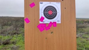 ИЖ-58 16 калибра 1961 г.в. отстрел пули "Zala 28" от Техкрим. 35 метров. Куда смотрят стволы?