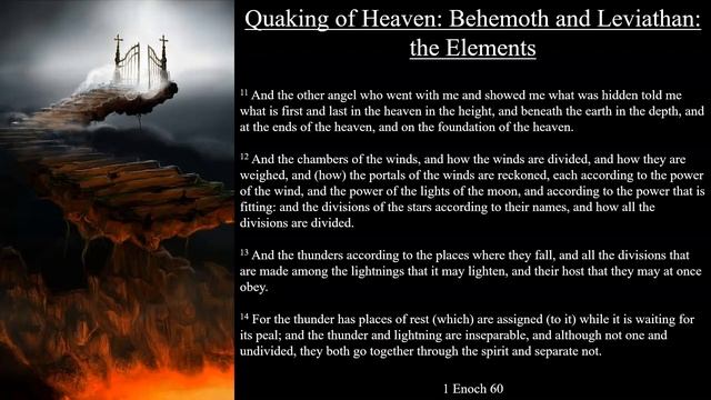 1 Enoch 60 | Quaking of Heaven: Behemoth and Leviathan: the Elements смотреть онлайн