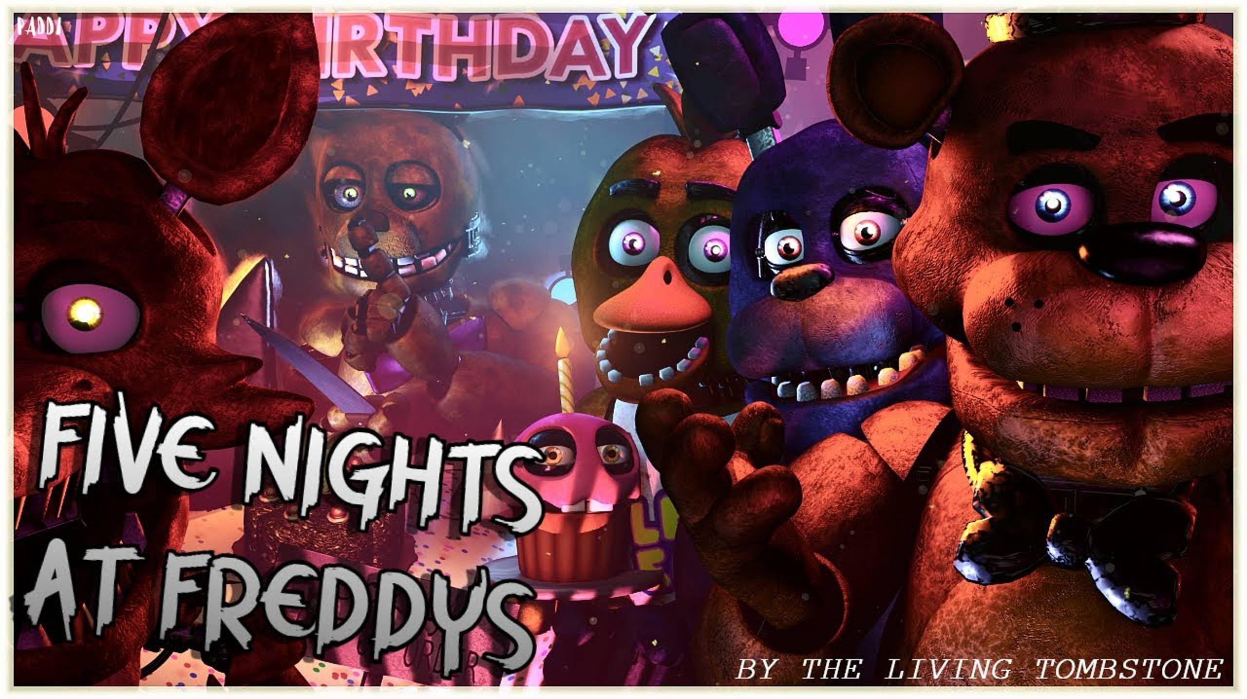 (Автор Paddi/YouTube) (FNAF/SFM) Five Nights At Freddy's - @TheLivingTombstone смотреть онлайн