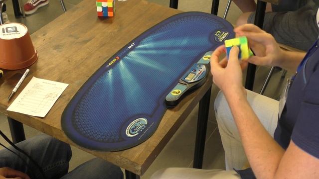 Rubik's Cube 3x3x3 average of 5 - 16.01; single - 15.04 (oficial solves) смотреть онлайн