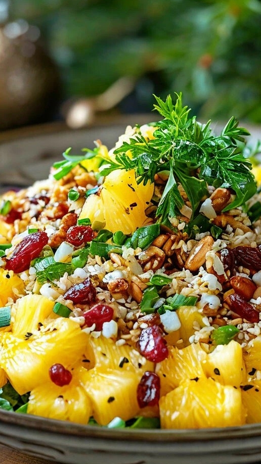 Новогодний салат с ананасом🍍 смотреть онлайн