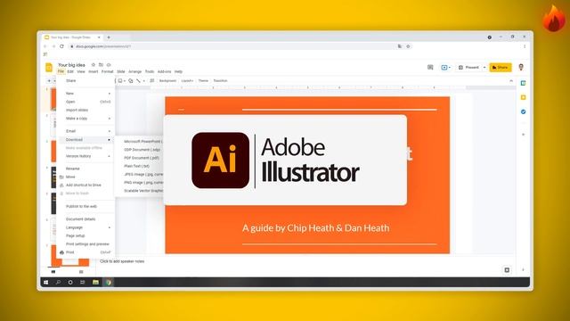 How to Download a Google Slides File! (Easy Tutorial) смотреть онлайн