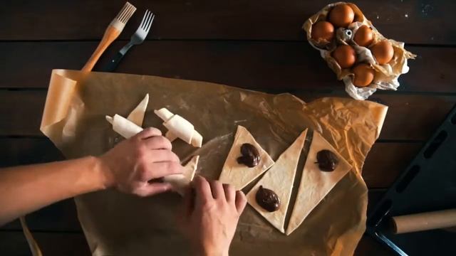 Шоколадные круассаны . Быстро и вкусно смотреть онлайн