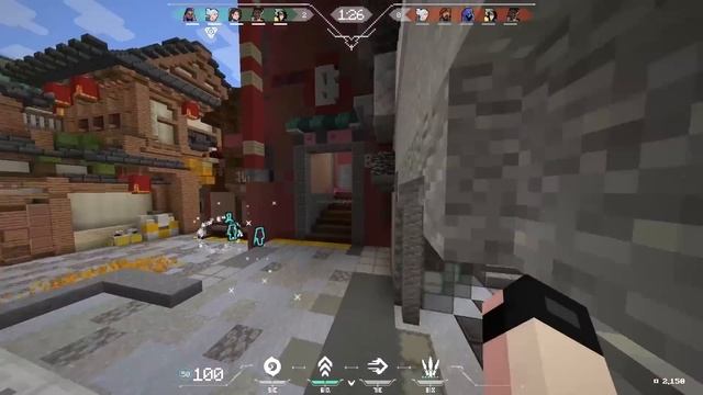 Ini Bener-bener Valorant di Minecraft?! Gila Mirip Banget! смотреть онлайн