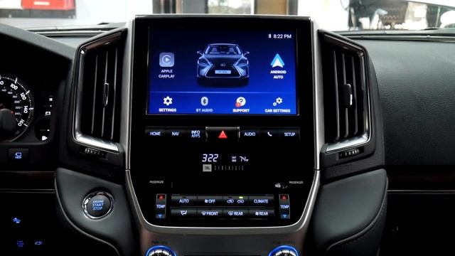 See Wireless CarPlay & Android Auto in Action on 2019-2021 Toyota Land Cruiser (GROM VLite VT2 Demo смотреть онлайн