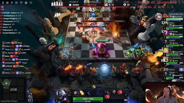 6 LVL 4 Units T3! 15.4.2023 Dota Auto Chess King+ Games! смотреть онлайн