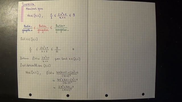 Exercice 7 : inégalités - Terminale --- PCSI - MPSI смотреть онлайн