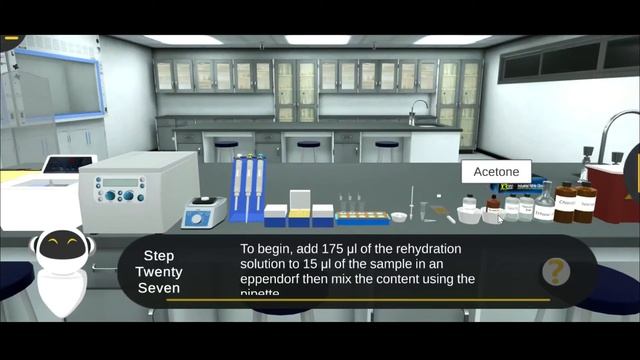 2D Protein Electrophoresis - Molecular Biology Virtual Lab - PraxiLabs смотреть онлайн