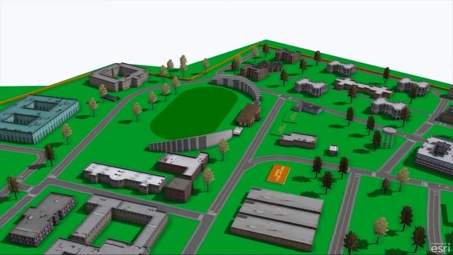 3D model of NIT Warangal Campus смотреть онлайн