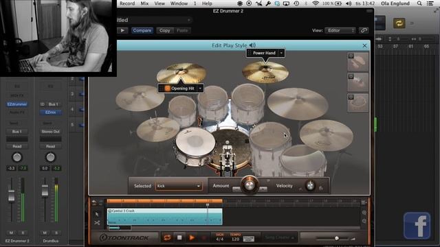 Drum Tracks In 5 Min - EZDrummer 2 Tutorial