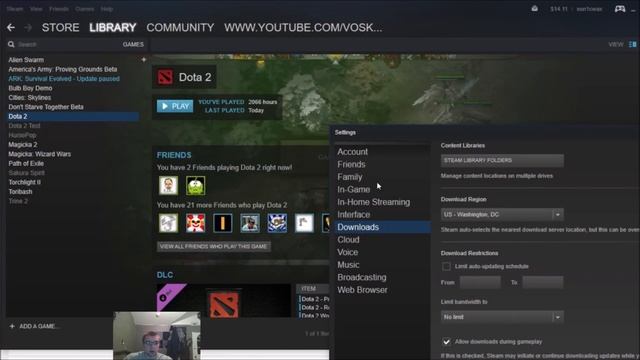 FIX - Dota 2 Custom Games Not Downloading - Download Queue Forever смотреть онлайн