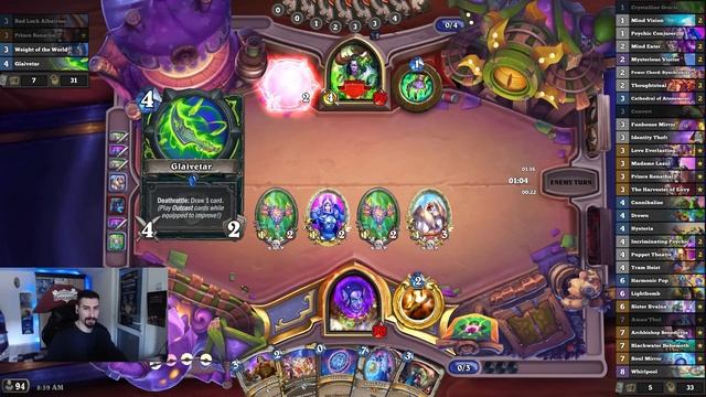 My NEW Heist Priest Deck Is The Best To Watch Before Bed! Whizbang's Workshop Mini-Set | Hearthston смотреть онлайн