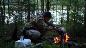 Озеро исчезает. Пеший поход. Рыбалка на щуку. Ночь в лесу.