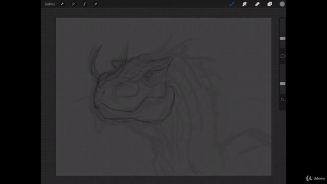 The Digital Painting. Lesson 10. Inking Style. Part 58 - Refined Pencils смотреть онлайн
