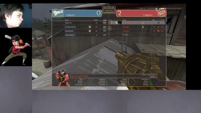 Играем в Team Fortress 2 (Пиратка) смотреть онлайн