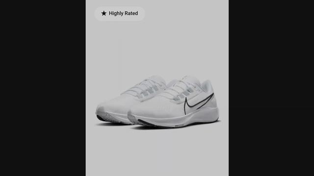 Nike Air Zoom Pegasus 38. Shown: White/Pure Platinum/Volt/Black смотреть онлайн
