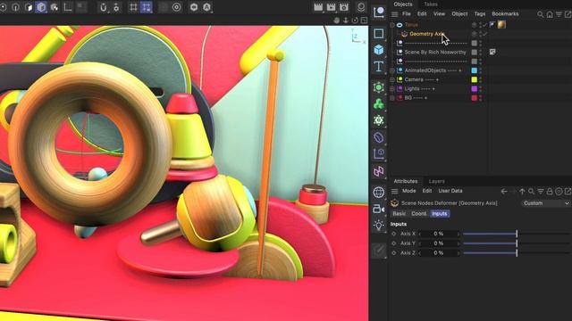 #C4DQuickTip 2_ How to move the axis of primitive objects in Cinema 4D смотреть онлайн