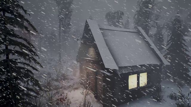 СНЕЖНАЯ БУРЯ на Аляске в 2025 году заставит вас спать 5 часов. Уютные звуки СНЕЖНОЙ бури для сна смотреть онлайн