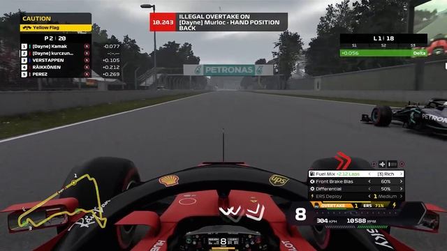 Bolid Mercedesa i skrzydła Ferrari się przyciągają | Meksyk R20 S9 F1 2020 смотреть онлайн