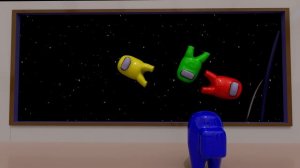 УДАР в стекло амонг ас! Анимация про амонга.