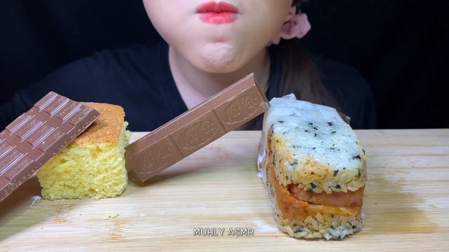 ASMR SQUARE&RECTANGLE FOOD MUKBANG*SPAM,STRAWBERRY SANDWICH,RICE BURGER,네모음식 먹방*통스팸,딸기샌드위치,밥버거 먹방🍚🍓 смотреть онлайн