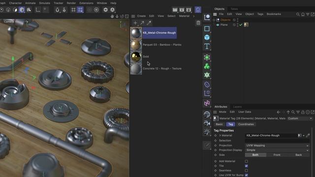 #C4DQuickTip 42_ How to replace one material with another in Cinema 4D смотреть онлайн