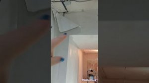 КАК НАКЛЕИТЬ ОБОИ С ЗАВОРОТОМ В КОРИДОР(ПРОХОД) .mp4