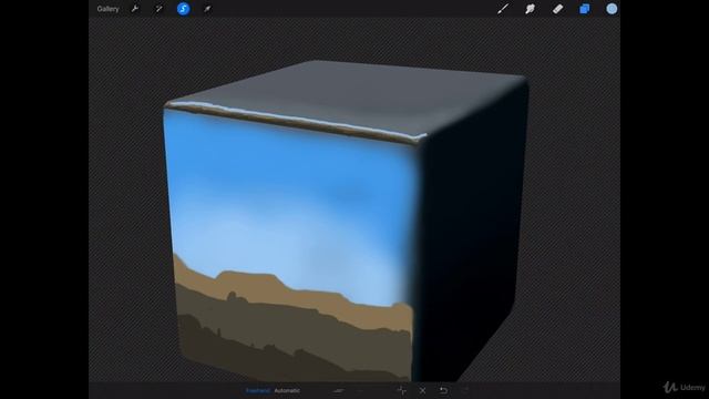 The Digital Painting. Lesson 07. Painting Excercises. Part 37 - Painting Shiny Surfaces смотреть онлайн