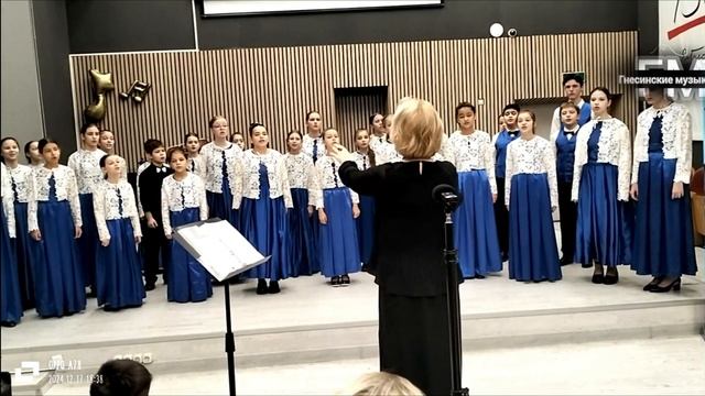 «Единородный Сыне» - муз. В. Файнера - хор "Московские колокольчики". смотреть онлайн