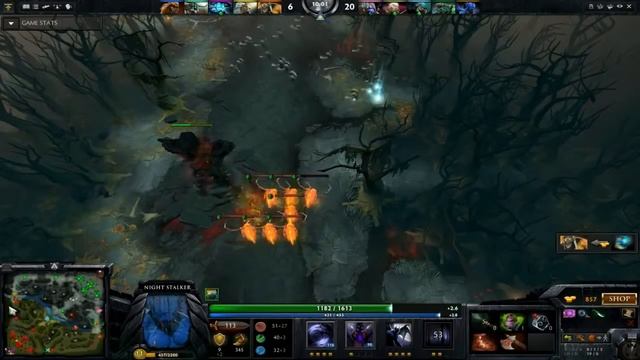 ArtStyle (Gameplay Night Stalker) Dota2 смотреть онлайн