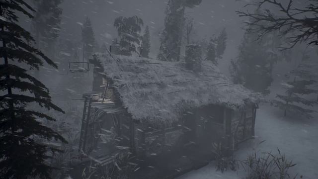 Невероятно СИЛЬНАЯ МЕТЕЛЬ для уютного зимнего сна. Метель в кузнице для сна смотреть онлайн